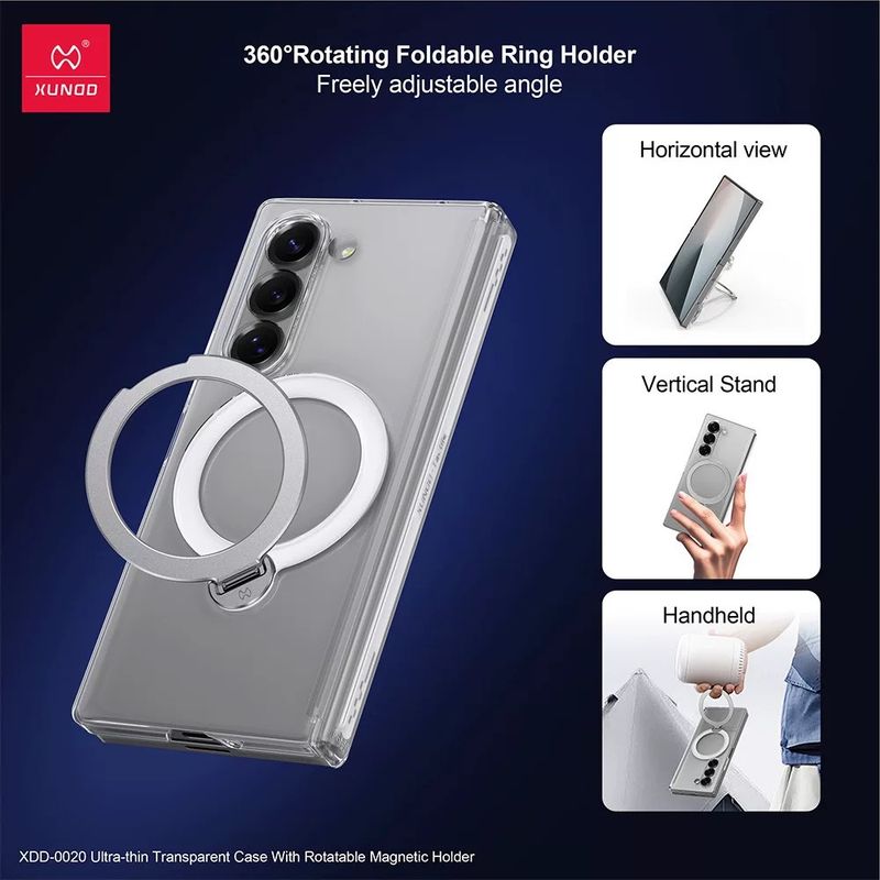 COQUE XUNND TRANSPARANT POUR SAMSUNG FOLD 7