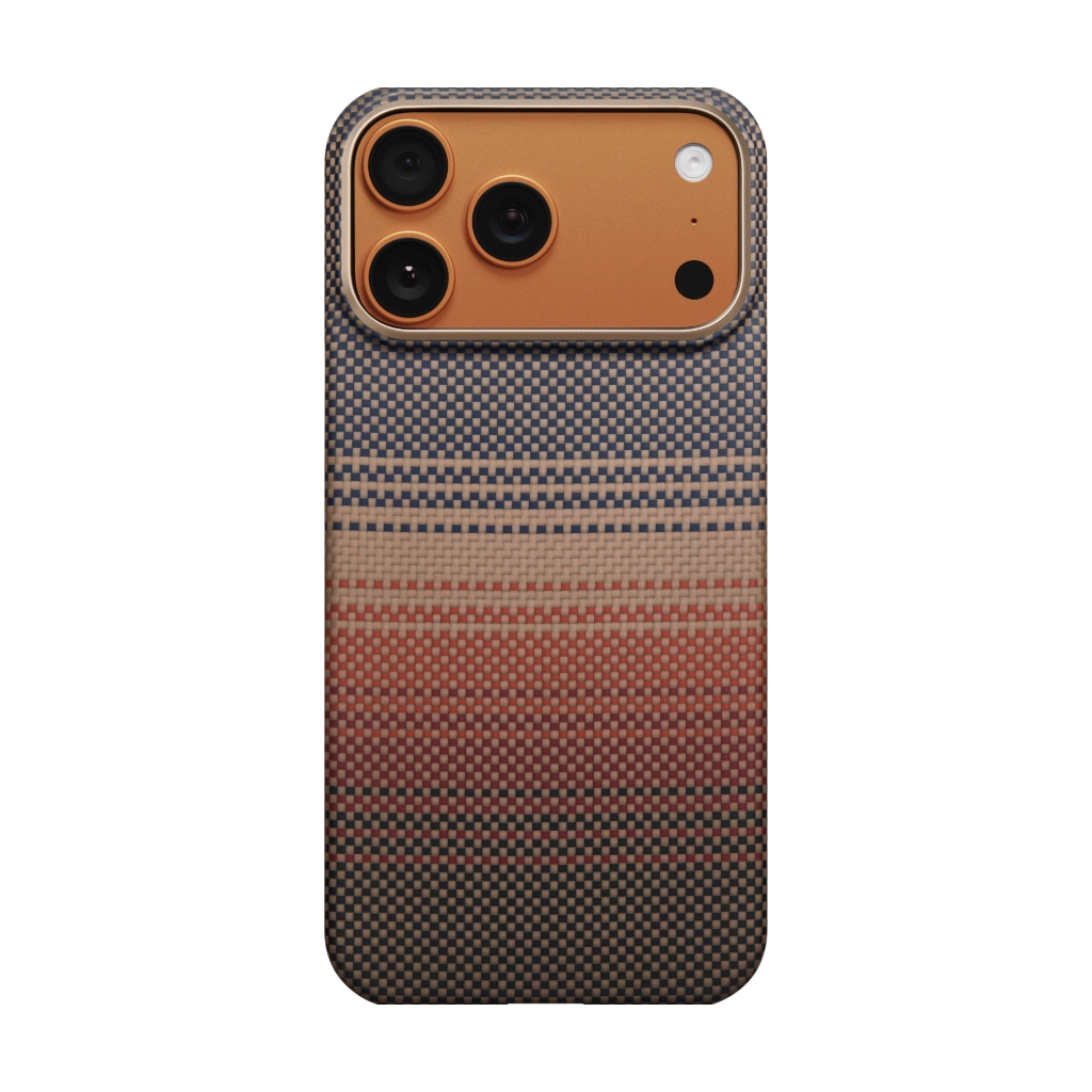 Coque Pitaka iPhone 17 Pro Edge Moment · Sunset
