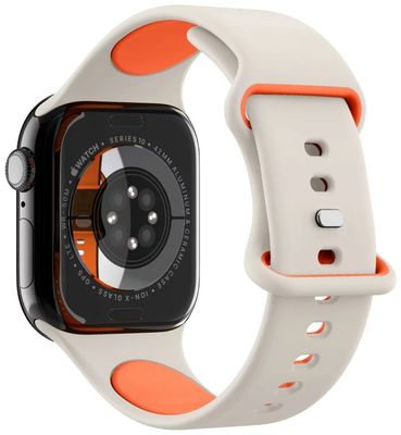 Bracelet Spigen Nano Pop Compatible Apple watch 44/45/46/49mm - Cream 