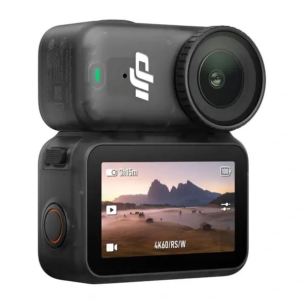 DJI Osmo Nano – Caméra compacte 64 Go, IPX4, fixation magnétique, ultra grand-angle 143°, Wi-Fi 6, autonomie longue durée