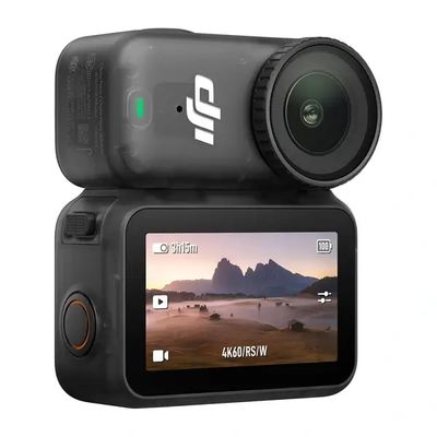DJI Osmo Nano – Caméra compacte 64 Go, IPX4, fixation magnétique, ultra grand-angle 143°, Wi-Fi 6, autonomie longue durée