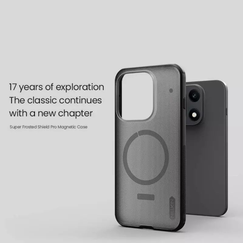 Coque Nillkin SuperFrosted OnePlus 15 ( Transparent-Gris)