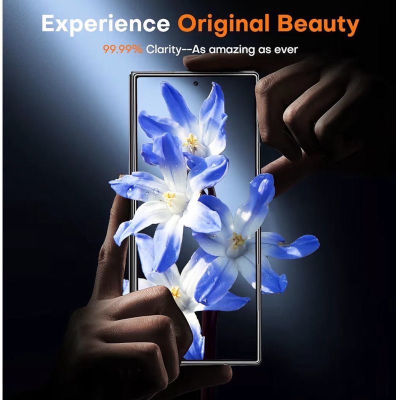 TOCOL – Verre trempé Samsung Galaxy Z Fold 7 Pack de 2.