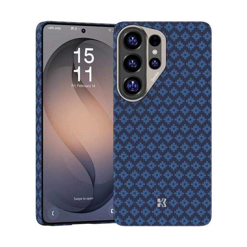 Benks ArmorGrid Air compatible S26 Ultra-Bleu