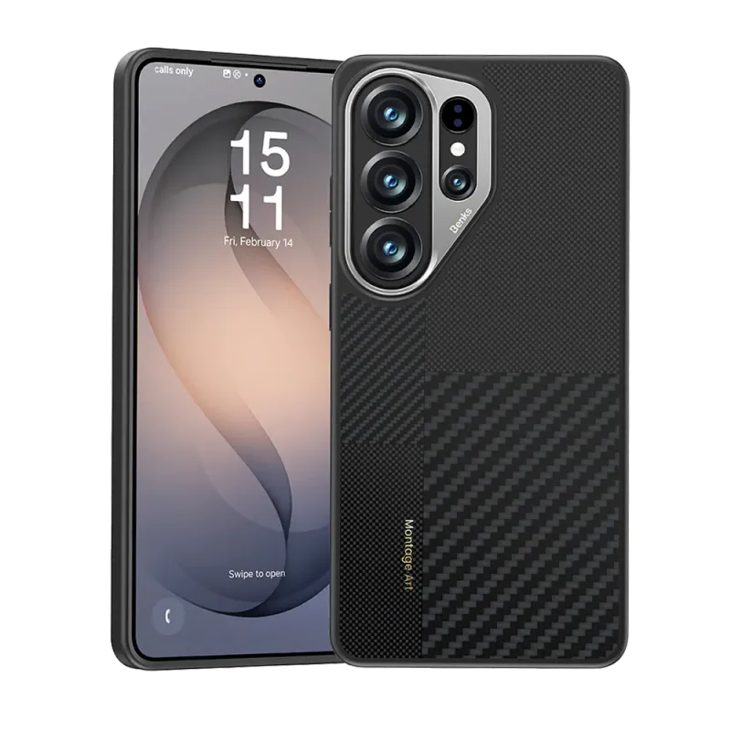 Benks ArmorPro Montage compatible S26 Ultra-Noir