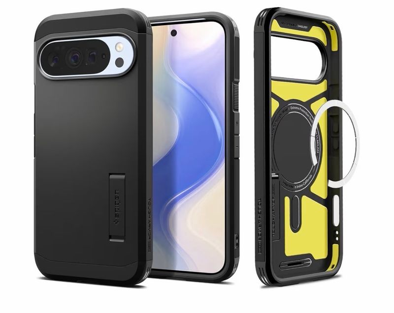 Spigen Tough Armor(AI) MagFit Case pour Google Pixel 10/10 Pro/10 Pro XL Compatible Pixelsnap