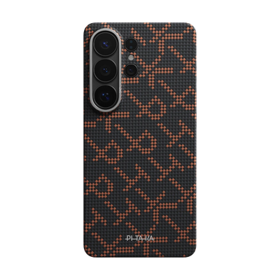 Pitaka PTK Leaping - Orange Black (Aaron Button) Samsung S26 ultra