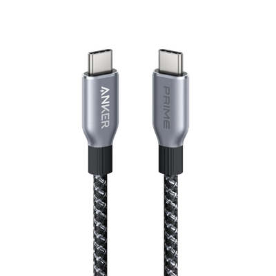 Câble USB-C vers USB-C Anker Prime (240 W, design tressé et recyclé)