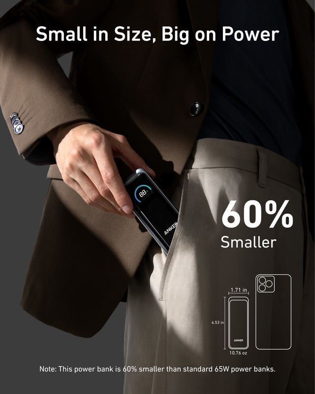 Batterie externe Anker Prime (9,6 mAh 65 W, Fusion)