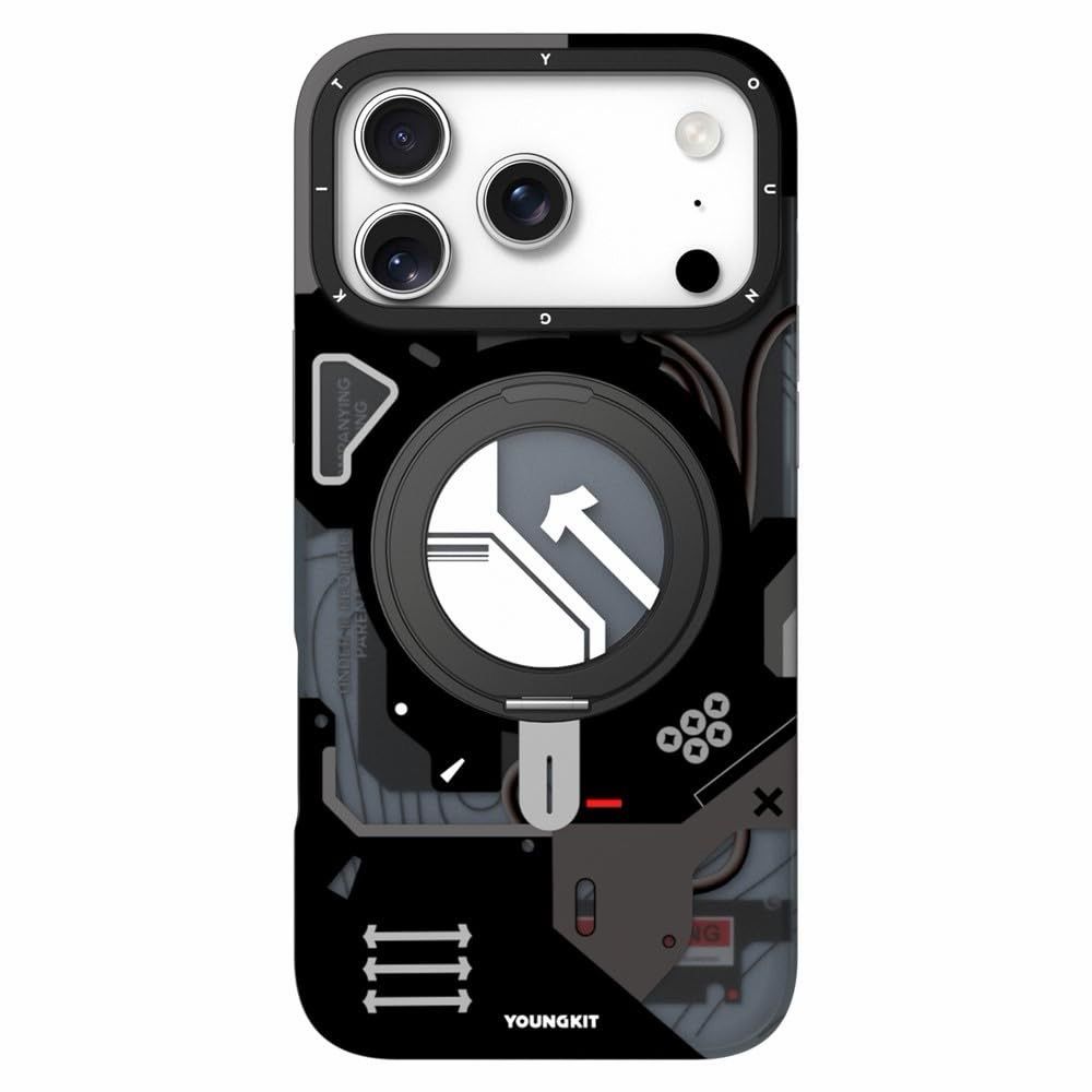 Étui YoungKit iPhone 17 Pro Max /17 Pro-Noir