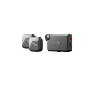 DJI Mic Mini (2 TX + 1 RX) Audio Riche, Microphone Cravate sans Fil pour caméra/Android