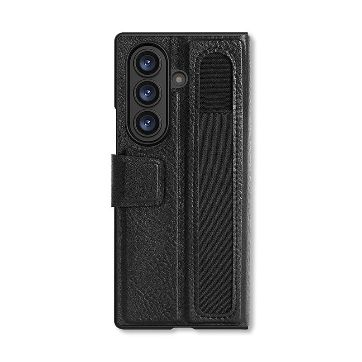 Étui en cuir Aoge pour Galaxy Z Fold 7