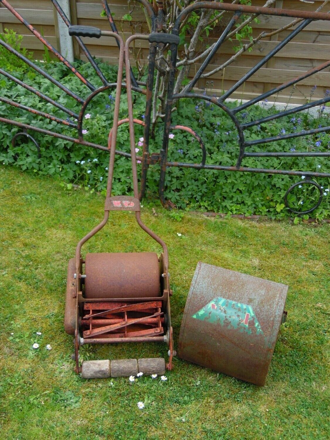 Ebay push 2025 lawn mowers