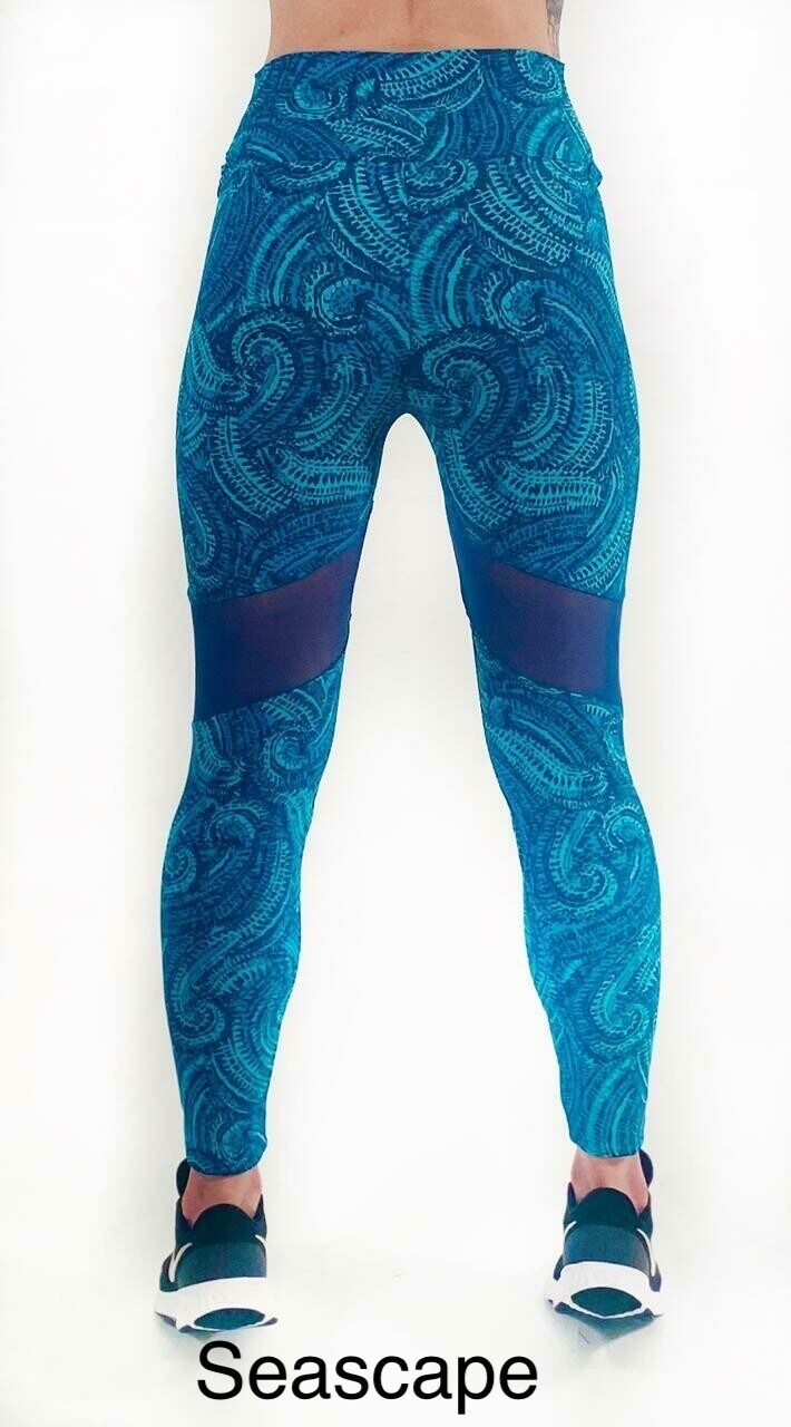 Leggings- Assorted Prints (Size Guide in Image Gallery) Short, Standard or Extra Length