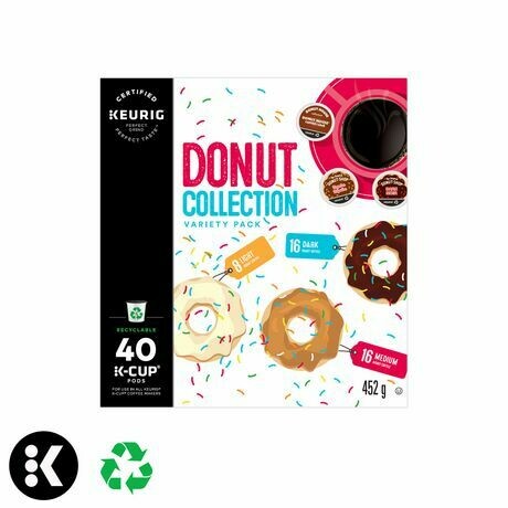 Keurig Hot Donut Collection Variety Box K-Cups