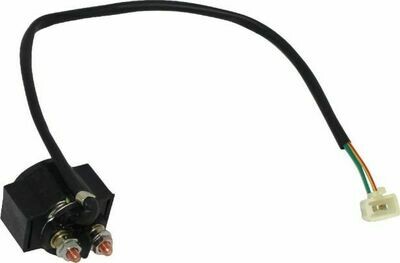 Starter Relay - Starter Solenoid, 50cc to 250cc (2.8mm 2 pin Female Connector)