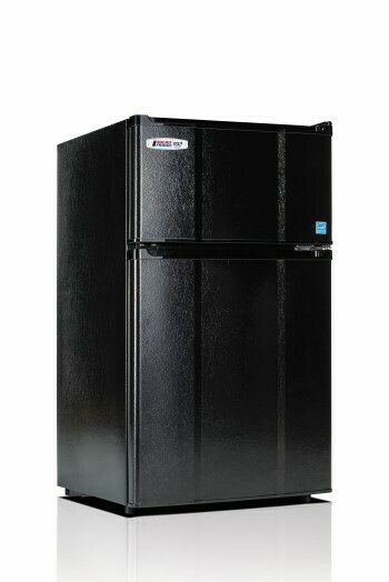 MicroFridge 3.0 cu. ft. Refrigerator/Freezer, Black