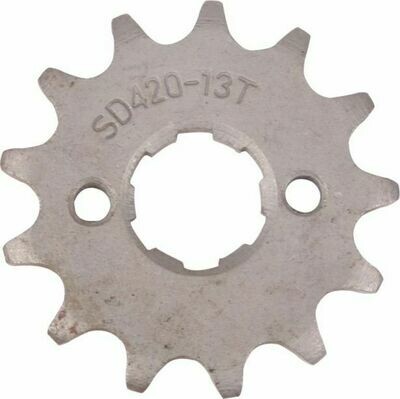 Sprocket - Front, 13 Tooth, 420 Chain, 20mm Hole