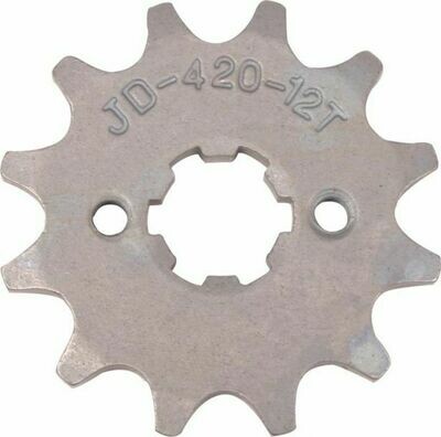 Sprocket - Front, 12 Tooth, 420 Chain, 17mm Hole
