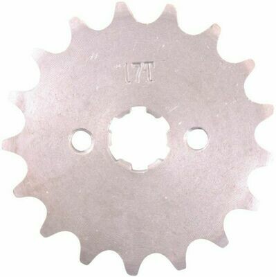Sprocket - Front, 17 Tooth, 420 Chain, 17mm Hole