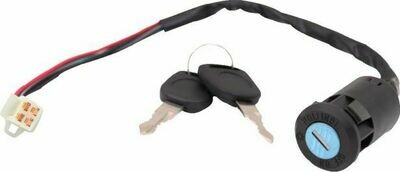 Ignition Key Switch - 4 pin Female, Plastic 10A4240