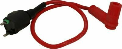 Ignition Coil - 2 Prong, GY6, Performance, Red