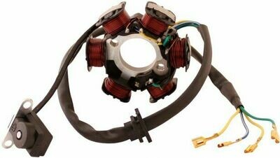 Stator - Magneto Coil, GY6-6, 4 Wire 30A9310
