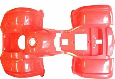 Plastic Set - 50cc to 125cc ATV, Red, Utility Style 70A7120RD