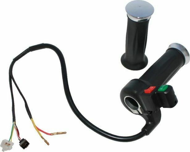 Throttle Lever - Twist Grip, Electric Scooter, 350W, 500W, 800W, 1000W (Set) 70C3200