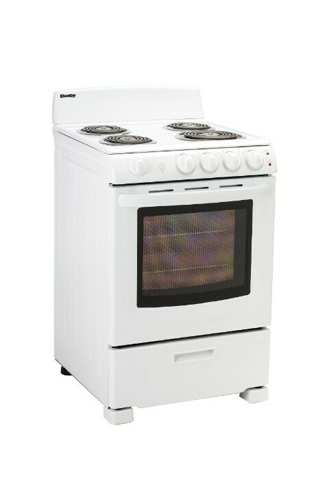Danby 24" Free Standing Electric Coil Range (DER244WC)