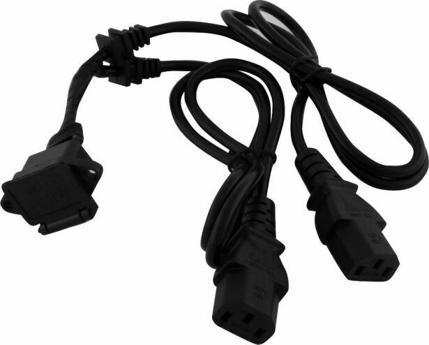 Charger Plug/Port - Electric Scooter, 3 Prong, 2 Wire 10A9051