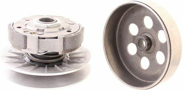 Clutch - Drive Pulley with Clutch Bell, 300cc, 2x4, 4x4 and 4x4 IRS, 16 Spline 30A3720