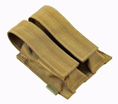SHE-23030 Griptac Double Pistol Mag Pouch by SHS