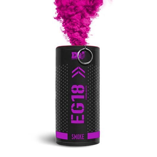 Enola Gaye EG18 High Output Smoke Grenade - Pink