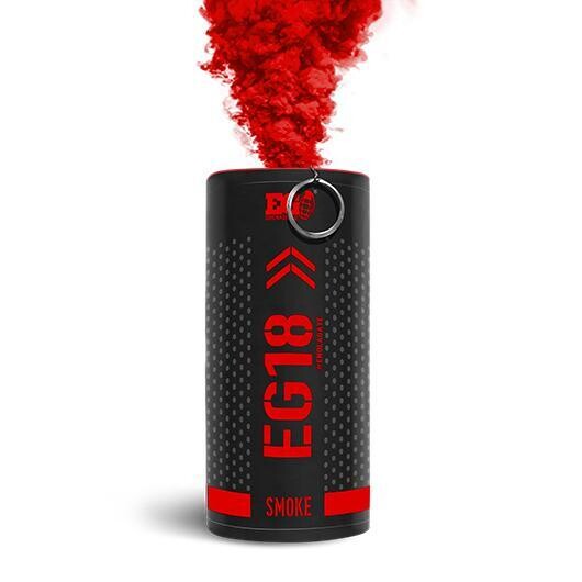 Enola Gaye EG18 High Output Smoke Grenade - Red