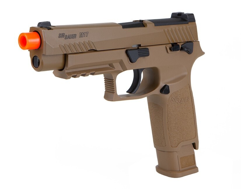 SIG Sauer ProForce P320 M17 MHS Airsoft GBB Pistol (C02) - Made By VFC
