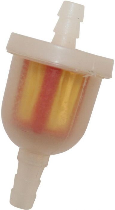 Fuel Filter - Plastic, Rounded