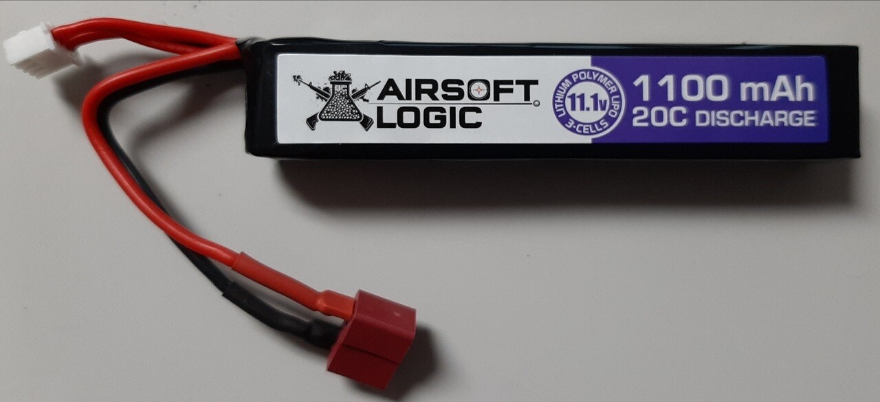 Airsoft Logic 11.1V 1150mAh Ultra Compact Stick Lipo (Deans Connector)