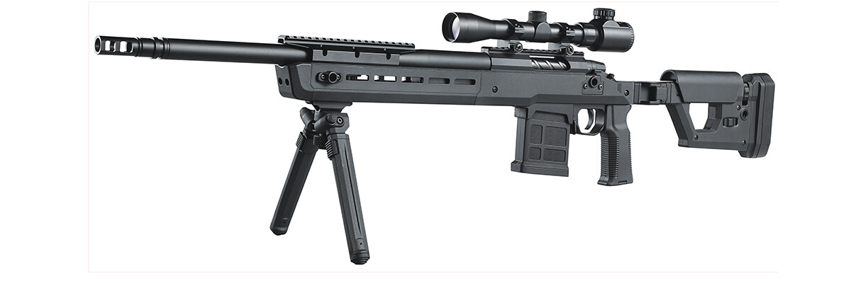 Double Eagle M66 Tactical Sniper w/ Folding Stock