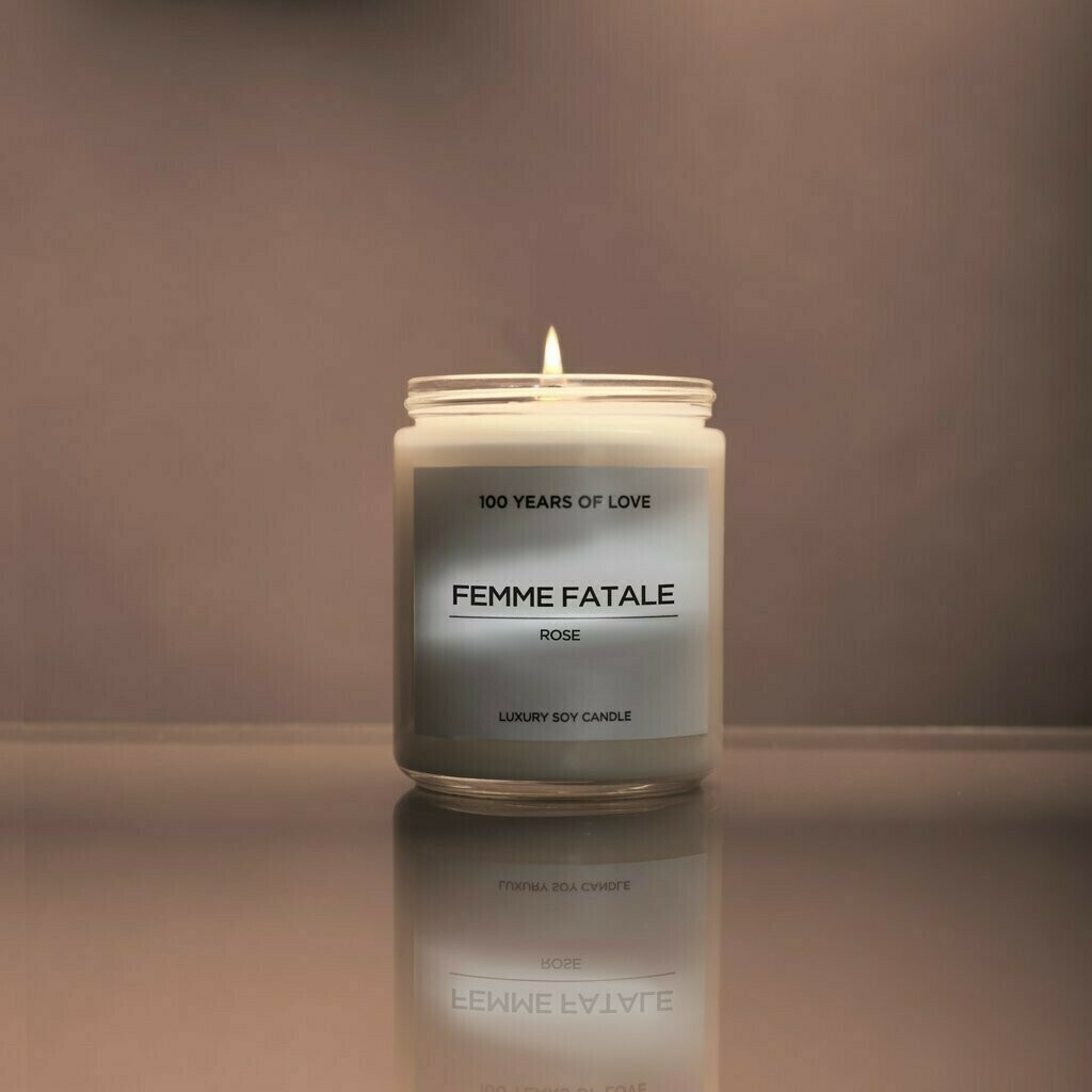 100 Years Femme Fatale Candle