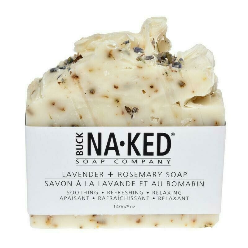 Buck Naked Lavender Rosemary Soap