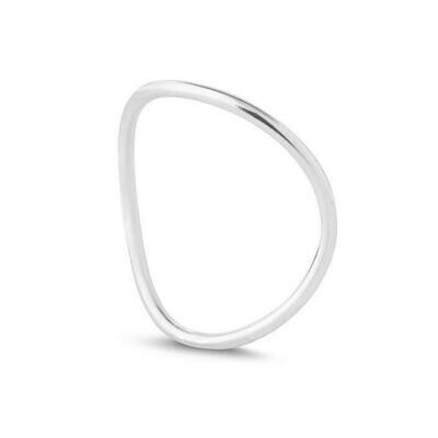 Kara Yoo Wave Ring Silver