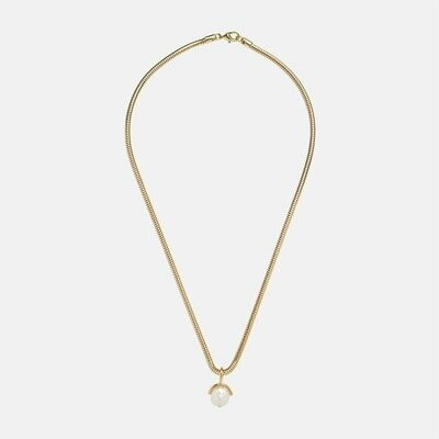 Kara Yoo Thick Gold Pearl Necklace