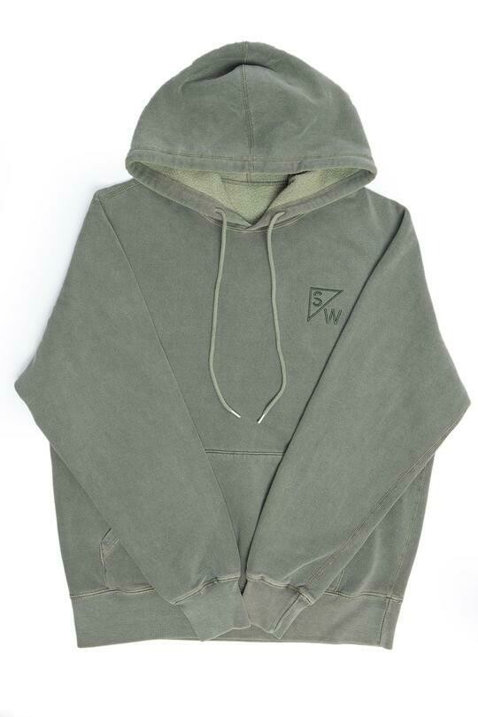 SW Hoodie Olive Lrg