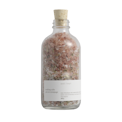 Well Kept Soaking Salts Rose