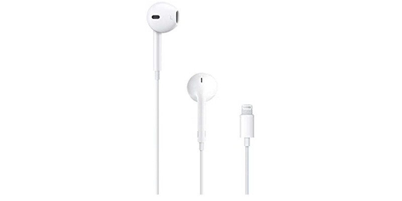 Apple EarPods With Lighting Connecter-white