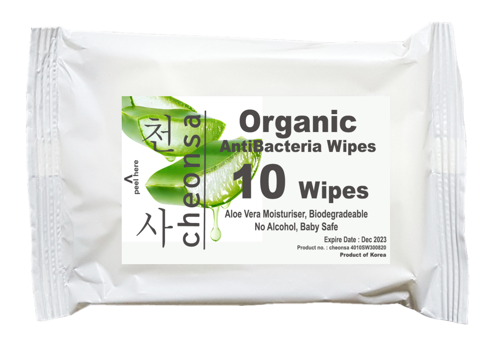 baby safe antibacterial wipes