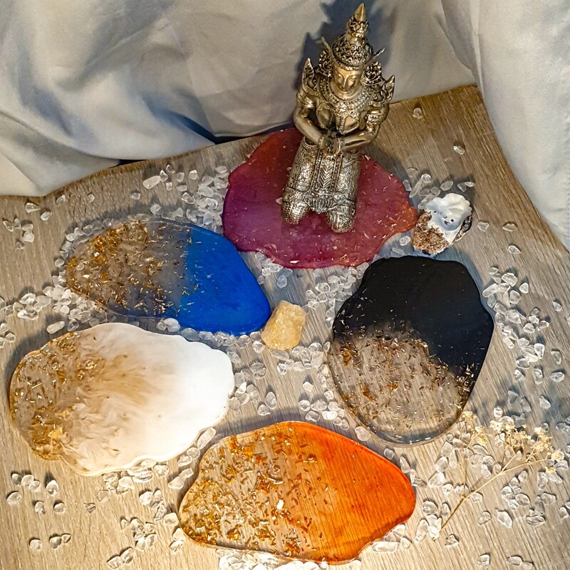 Irregular Coasters set of 5
