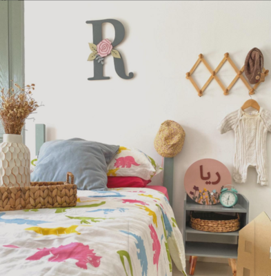 Wooden Initial Sign