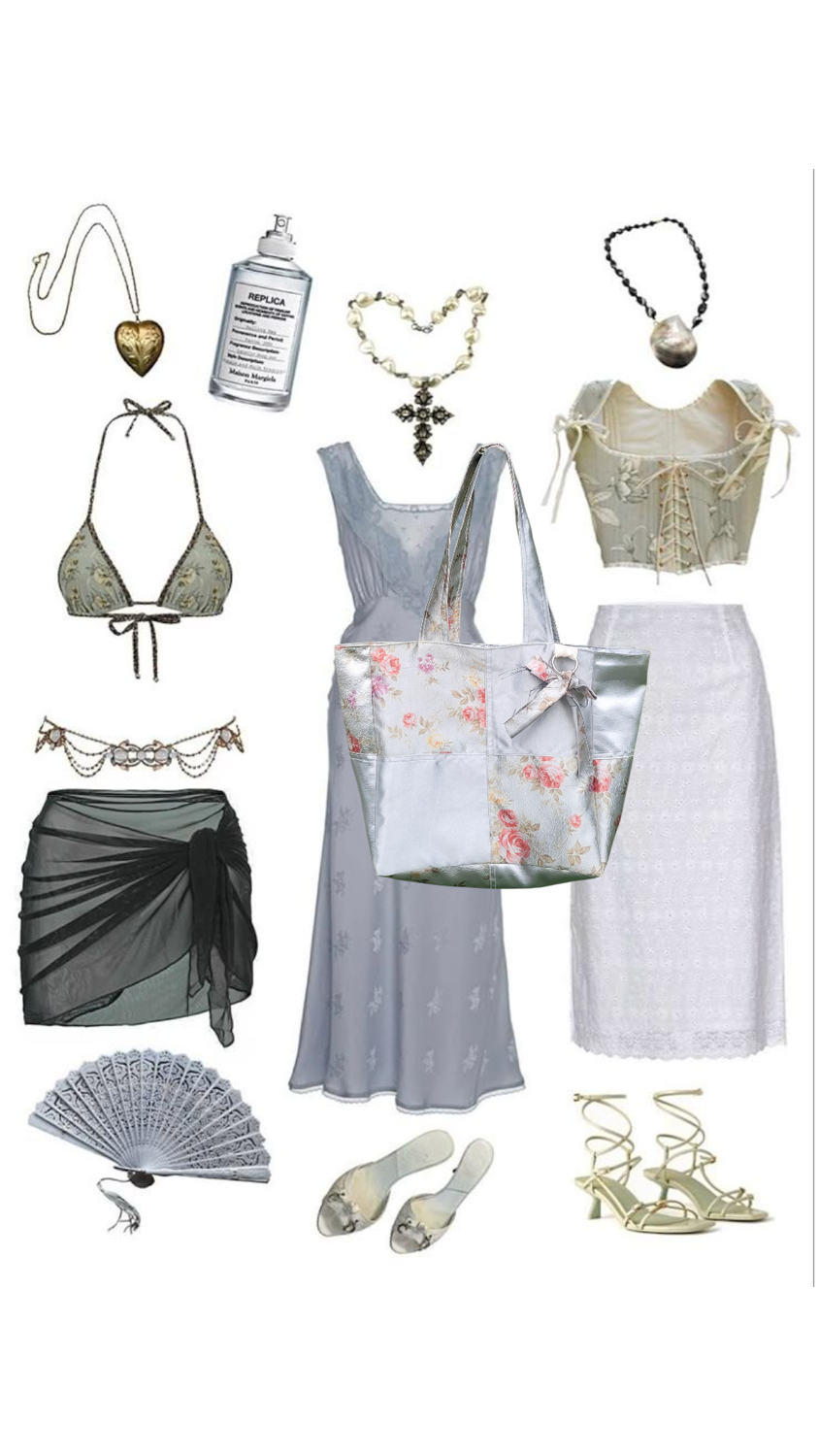 SILVER FLORAL PATCHY